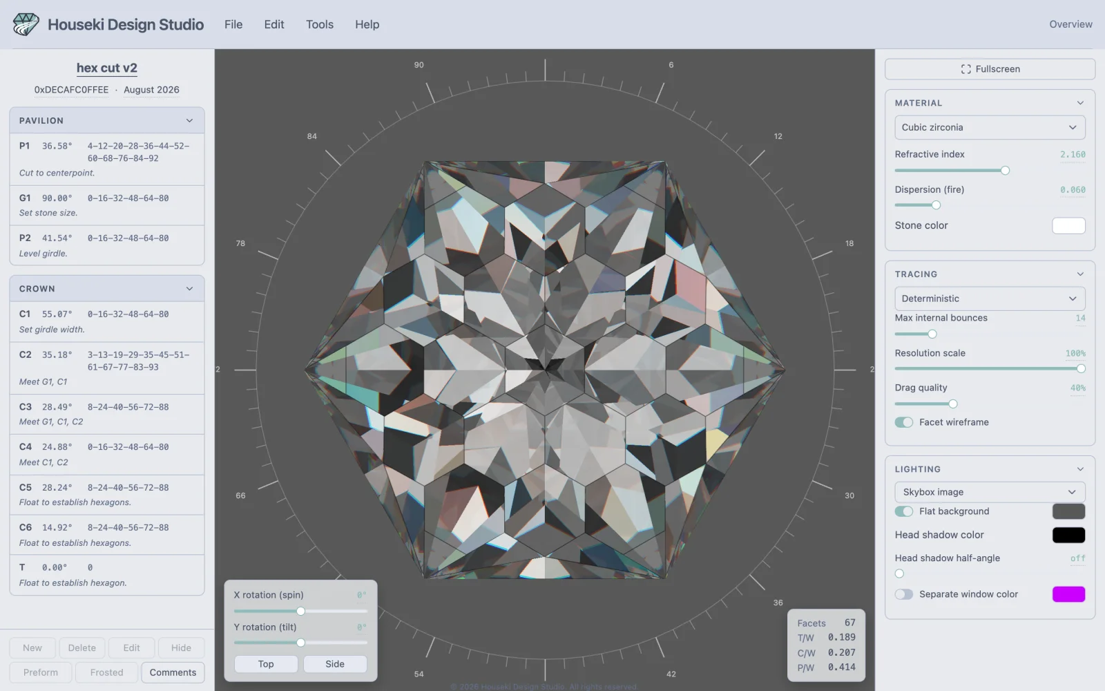 The whole studio window in light mode, with the same layout as the dark overview.