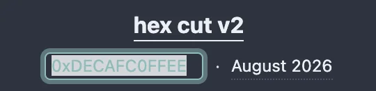 The author field open for editing, showing a text box in place of the plain text